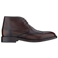 The Tannery|Berwick|Ankle Boot|Brogue|991|Brogue Ankle Boot|Leather|Leather Sole|Gentleman|Menswear|Spanish|Brown|Side