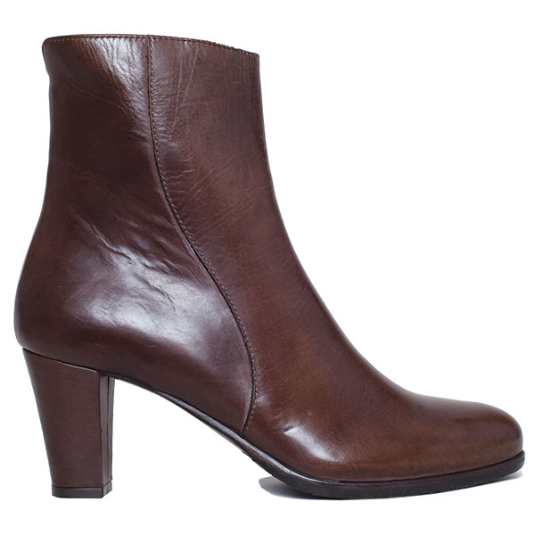Womens Ankle Boots Faux Leather Boots Mid Block Heel Boots Womens Brown  Boots Womens Boots Ladies Boots Ladies Brown Boots Ladies Ankle Boots Ladies  Zip Up Brown 7 UK: Amazon.co.uk: Fashion