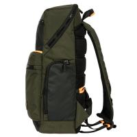 Bric's|Eolo|Business|Backpack|Olive|Side|