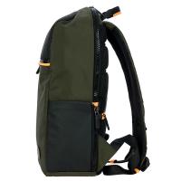 Bric's|Eolo|Urban|Backpack|Olive|Side|