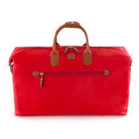 The Tannery|Bric's|X-Travel|Holdall|Medium|BXL30202|Red|Lightweight|Luggage|Holiday|Travel|unisex|ladies|men|weekend|