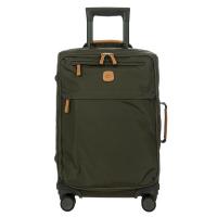 Bric's|X-Travel|55cm|4Wheel|Trolley|Olive|Front|