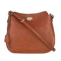 Boldrini|across body|saddle bag|leather saddle bag|Italian leather|tan|brown|natural leather