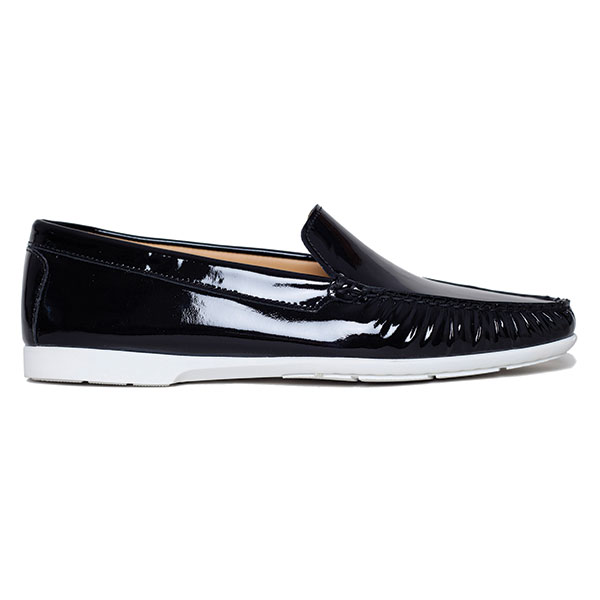The Tannery|Patent|Black|Loafer|Side|