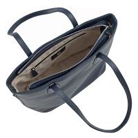 Tannery|Maxima|Elena|tote|shoulder bag|shoulder tote|leather shoulder bag|Italian leather|navy