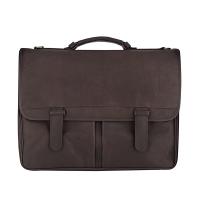 Texier|briefcase|513|brown|leather|mens|France|