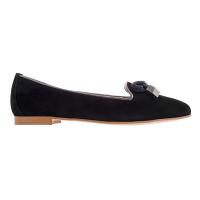 The Tannery|Suede|Bow|Pump|3834|Black|