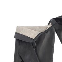 Men's|Silk|Lined|Gloves|Brown|Detail|