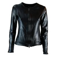 Barone|Leather|Irina|Jacket|Black|