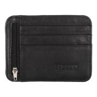 Saccoo|credit card case|mens|wallet|leather|amsterdam|black|