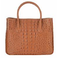 Chiara|Handbag|K3068|Croc|Brown|