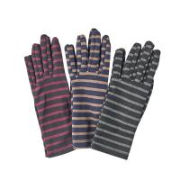 Striped|Cotton|Knitted|Gloves|