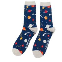 Mr Heron|Space|Socks|Navy|