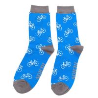 Mr Heron|Bike|Socks|Blue|