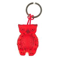 The Tannery|Owl|Keyring|P292|Red|