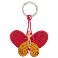 Key ring|The Tannery|Butterfly|Butterfly key ring|Christmas ideas|Birthday gifts|Gifts under £10|gifts for her|gifts for him|gifts for teens| leather gift ideas|anniversary gift ideas|3rd wedding anniversary|key holders|leather key rings|Red
