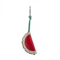 Watermelon|keyring|leather keyring|gifts for her|fun gifts\stocking fillers