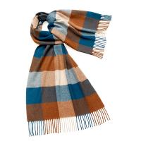 Bronte by Moon|Sledmere|shawl|scarf|stole|wool shawl|ladies shawl|gifts for her|Christmas|teal|rust