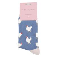 Miss Sparrow|Hens|Socks|Denim|Fold|