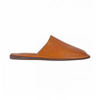 Tannery|The Tannery|Slipper|mens slipper|suede sole|mule|backless slipper|leather slipper|tan slipper|Italian leather slipper|