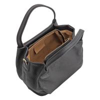 Flora|Handbag|2726|Full Grain|Black|Inner|