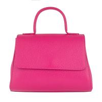 Gina|Handbag|2764|Full|Grain|Fuchsia|