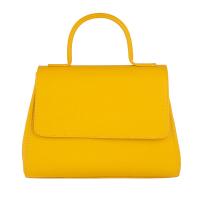 Gina|Handbag|2764|Full|Grain|Yellow|