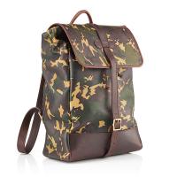 Backpack|Daines and Hathaway|pittards|mens backpack|camo|sherwood|leather camo|