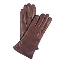 Cashmere|Lined|Ladies|Gloves|Dark|Brown|