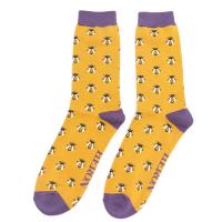 Mr Heron|Honey|Bee Socks Yellow