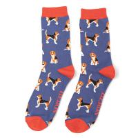 Mr Heron|Beagle|Pups|Socks|Denim|
