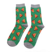 Mr Heron|Pizza|Slices|Socks|Green|