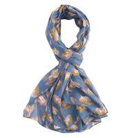 Miss Sparrow|Open|Tulips|Scarf|Blue|
