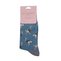 Miss Sparrow|Ostrich|Socks|Denim|Fold|