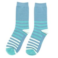 Tonal|Stripes|Socks|Denim|