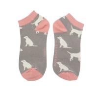 Labrador|Trainer|Socks|Mid Grey|