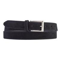 The Tannery|Suede|Belt|208-25|Black|