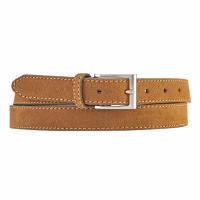 The Tannery|Suede|Belt|208-25|Olive|