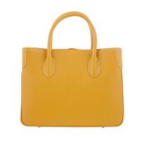 Chiara|Handbag|D3068|Grain|Leather|Mustard|