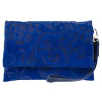 The Tannery|Clutch bag|738|Orchide|Clutch with strap|Leather clutc|Wedding|Occasions|Ladies leather clutch|Evening Bag|Wriststrap|Blue