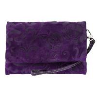 The Tannery|Clutch bag|738|Orchide|Clutch with strap|Leather clutc|Wedding|Occasions|Ladies leather clutch|Evening Bag|Wriststrap|Purple