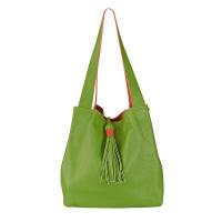 Reversible|Handbag|7544|Orange/Lime|Reverse|