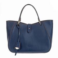 Boldrini|Small|Handbag|6850|Full|Grain|Blue|