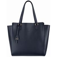Large|Tote|6853|Bridle|Navy|