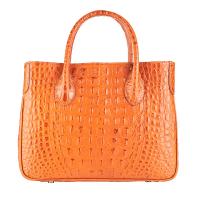 Chiara|Handbag|K3068|Croc|Orange|