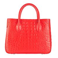 Chiara|Handbag|K3068|Croc|Red|
