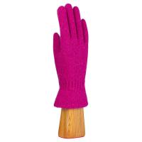 Wool/Angora|Knitted|Basic|Glove|16|Magenta|
