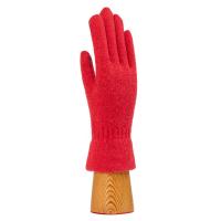 Wool/Angora|Knitted|Basic|Glove|16|Red|