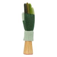 Wool/Angora|Knitted|Multi|Glove|291|Green|