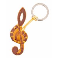 The Tannery|Treble|Clef|Keyring|P336|Mustard|
